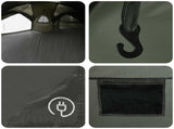 Family Tent with Rainfly Water-resistant 5-Person Army Green 42042261