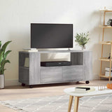 TV Cabinet Grey Sonoma 102x34.5x43 cm Engineered Wood 833748