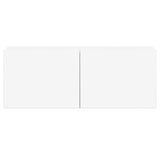 5 Piece TV Cabinet Set White Engineered Wood 3078655