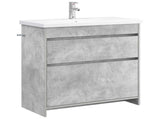 Bathroom Furniture Set Concrete Grey 81 x 40 x 84.5 cm 3404269