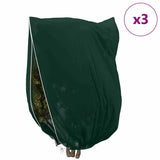 Frost Protection Plant Fleece Covers 3 pcs Green 3.5 x 2.5 m 42021081