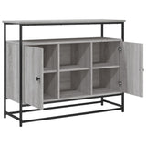 Sideboard Grey Sonoma 100x35x80 cm Engineered Wood 835542