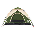 ZNTS Camping Tent Dome 5-Person Green Quick Release 4004185