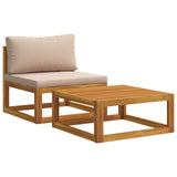 2 pcs Sectional Sofa Set with Cushions 42028302