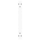 Coffee Table Legs V-Shape 2 pcs White 70x cm Steel 4012557