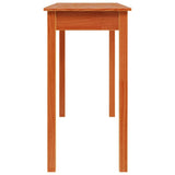 Console Table Wax Brown 110x40x75 cm Solid Wood Pine 847172