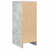 Sideboard Concrete Grey 29,5x34x76 cm Engineered Wood 861637