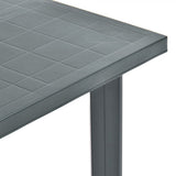 Garden Table Green 80x75x72 cm Plastic 48803