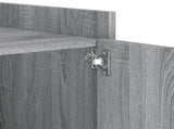 Bedside Cabinet Grey Sonoma 45x50x50 cm Engineered Wood 848302