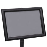 A3 Pedestal Poster Stand Black Aluminium Alloy 51206