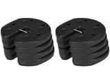 Gazebo Weights Set of 8, 24KG Weights for Gazebo Legs with Reinforce Pins and Carry Belt, for T3398P377597