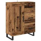Highboard with Drawer 2 pcs Old Wood 69.5 x 34 x 180 cm 3415697