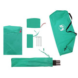Beach Tent Sea Green 274x178x170/148 cm 185T Polyester 94404