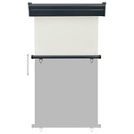 Balcony Side Awning 105x250 cm Cream 48413