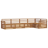 Outdoor Sofa Set 5 pcs Natural 3373459