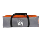 Instant Tent Grey and Orange 524 x 232 x 192 cm 42017492