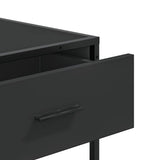 Console Table Black 90x35x80 cm Engineered Wood 849174
