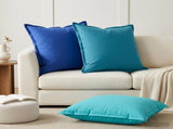 Cushion Cover 6 pcs HOUTEN Royal Blue 80 x 80 cm Polyester 921718