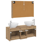 Bathroom Furniture Set 4 pcs Artisan Oak 3406990