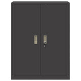 Storage Cabinet Black 80 x 40 x 105 cm Steel 891688