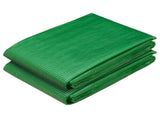 Tarpaulin with Eyelets 2 pcs Green 4 x 6 m 260 gsm PE 3429767