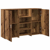 Reception Desk Old Wood 155x50x103.5 cm Engineered Wood 3324203
