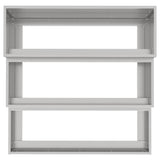 Garden Planter Silver 90 x 90 x 35 cm Stainless Steel 865838