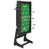 Folding Football Table 121x61x80 cm Black 91938