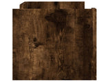 TV Cabinet Smoked Oak 80x35x40 cm Engineered Wood 848371