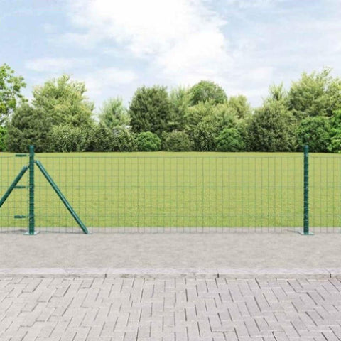 Fence Post Other 26 pcs Silver 3.2 x 3.2 x 70 cm Steel 3350221