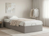 Electric Adjustable Bed Frame Light Grey 200 x 80 x 33.5 cm 42037282