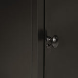 Bathroom Cabinet 40x30x60 cm Iron and Solid Wood Mango 358566