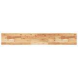 Floating Shelves 4 pcs 140x20x2 cm Oil Finished Solid Wood Acacia 3279518