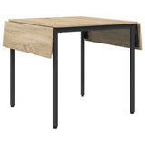 Extendable Dining Table 120 x 81.5 x 75 cm Engineered Wood 8006116