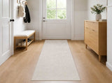 Rug Cream 100 x 200 cm 100% Polyester 3 mm Washable 42041621