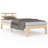 Bed Frame without Mattress 75x190cm Small Single 814714