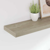 Floating Wall Shelves 2 pcs Oak 90x23.5x3.8 cm MDF 323881