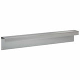 Garden Cover Profile 10 pcs 100 x 10 x 15 cm Galvanised Steel 8012917