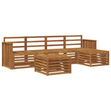 Outdoor Sofa Set 6 pcs Natural 3374684