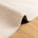 Rug HUARTE Short Pile Soft and Washable Beige 140x200 cm 375020