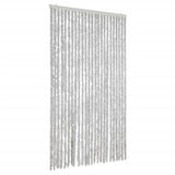 Fly Curtain Grey 100x230 cm Chenille 377352