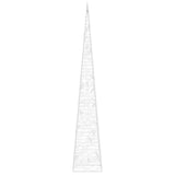 Acrylic Decorative LED Light Cone Cold White 60 cm 328956