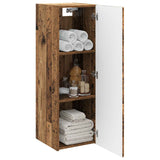 Wall-mounted Bathroom Cabinet Old Wood 33 x 34.5 x 60 cm 890540