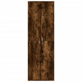 Highboard Smoked Oak 60x35x180 cm Engineered Wood 3276669
