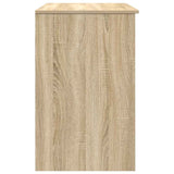 Desk Sonoma Oak 86x49x76 cm Engineered Wood 861825