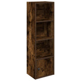 Bookcase Smoked Oak 31x24x102 cm Engineered Wood 860341