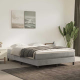 Pocket Spring Bed Mattress Medium Light Grey 137x190x20 cm Full 347875