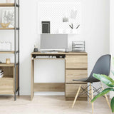 Desk Sonoma Oak 90x45x76 cm Engineered Wood 801376