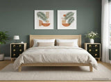 Bedside Cabinet BREMEN 2 pcs Sonoma Oak 36 x 33 x 60 cm 8007306
