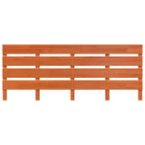 Headboard Wax Brown 200.5 x 3 x 80 cm Solid Pine Wood 844449